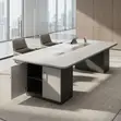2.4m Boardroom Meeting Table - 5