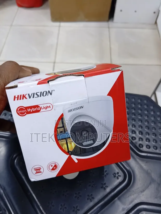 2MP Hikvision Smart Hybrid Light Audio Fixed Turret Camera - 1