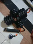 Generic 6-in-1 Adjustable Dumbbell, Kettlebell, Barbell Set - 1