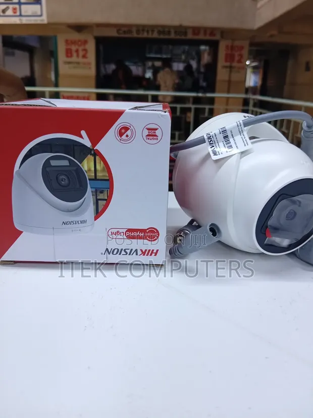 Hikvision Smart Hybrid Night Vision 2MP HD Turret Camera - 1