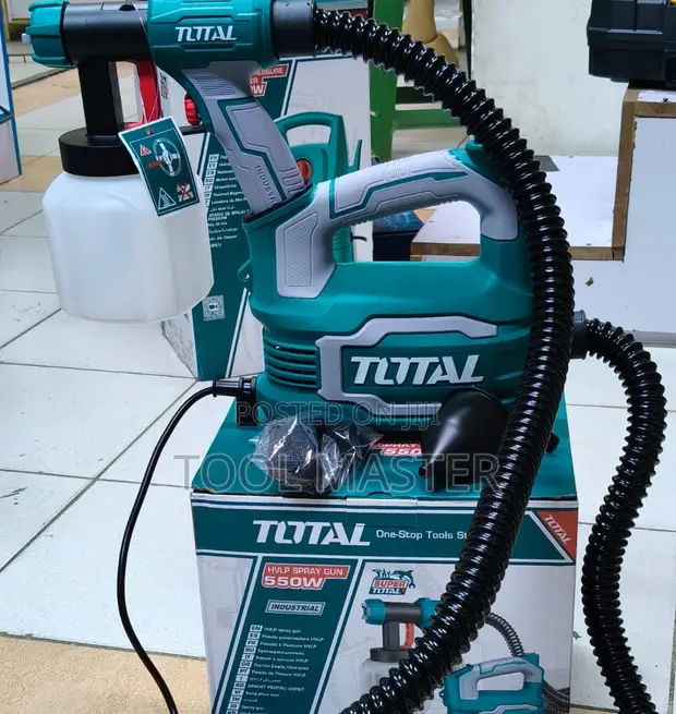 Total 550W HVLP Electric Spray Gun - 1