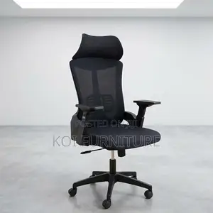 Ergonomic High Backrest Fabric Office Chair