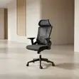 Ergonomic High Backrest Fabric Office Chair - 2