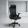 Ergonomic High Backrest Fabric Office Chair - 3