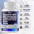 21-in-1 Anti-Aging Supplement - NAD+, Resveratrol, Berberine, Collagen - 1