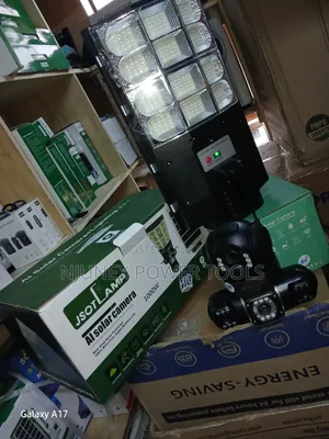 JSOT 1000W AI Triple Lens Solar Camera & Street Light