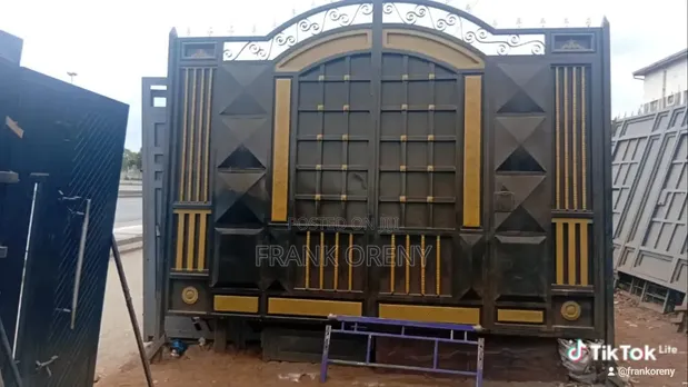 Brand New Steel Gate 12x8 ft - 1