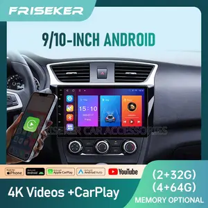 Friseker 9-10 Inch Universal Android Car Radio with CarPlay