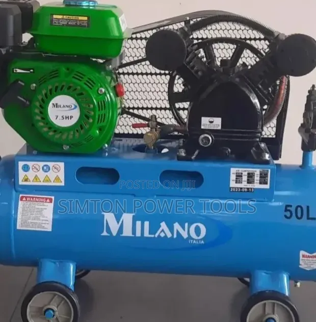 Milano Italia 50L Petrol Air Compressor (ML750E) - 1