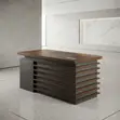 Professional Golden Home Office Desk - 1.4m - 2