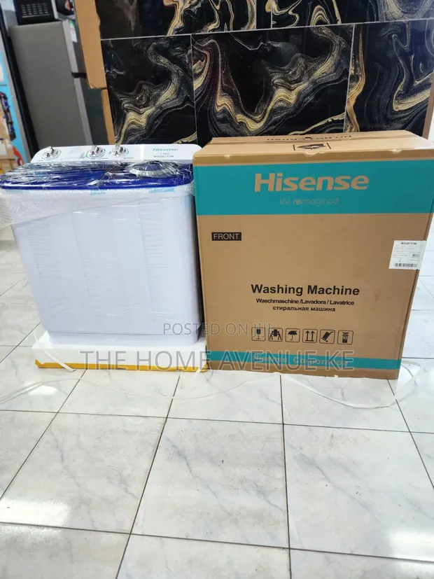 Hisense 7.5kg Twin-Tub Washing Machine - 1