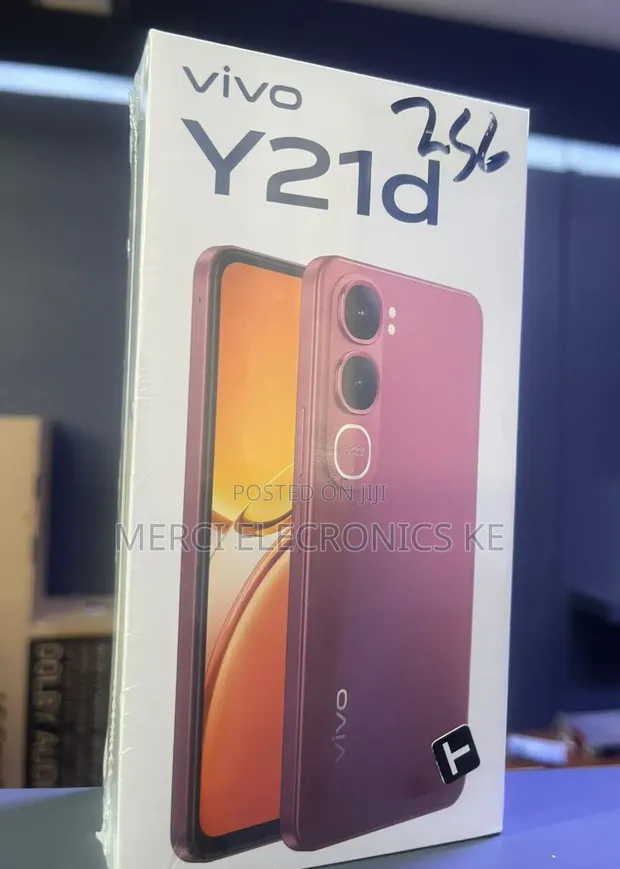 New Vivo Y21 128GB Red - 1