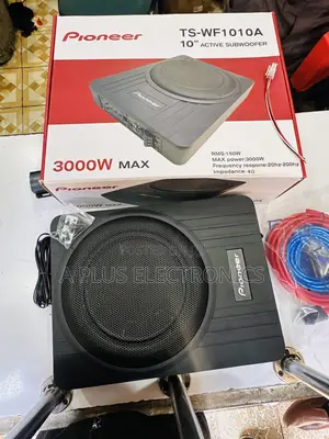 Pioneer WF1010 3000W Underseat Compact Car Subwoofer
