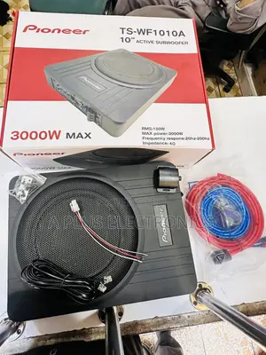 Pioneer WF1010 3000W Underseat Car Subwoofer