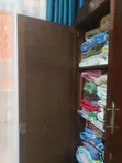 High-Quality Hardwood Storage Cabinet with Mirror - 2