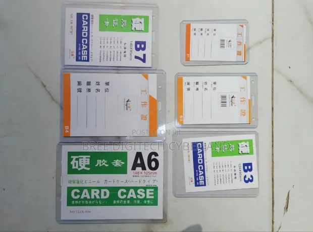 A6 B3 B7 Card Holders - 1