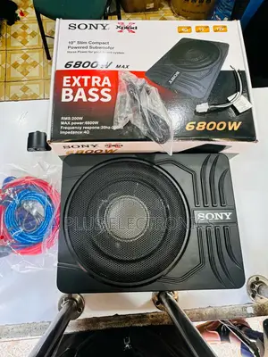 Sony S10 Underseat 6800W Compact Car Subwoofer