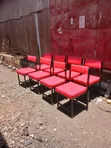 Red Carina Office Chairs with Support - 2