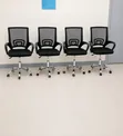Swivel Mesh Office Chair - Black - 2