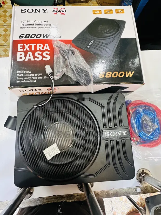 Sony Underseat Subwoofer S10 6800W - 1