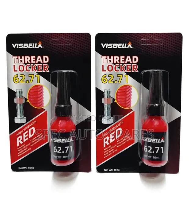 Thread Locker High Strength Temperatures - 1