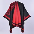 Women's Hooded Wrap Shawl/Poncho - 2