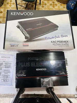 Kenwood Amplifier 4 Channel 1000W 804EX