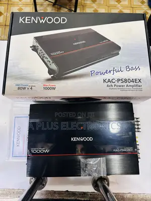 Kenwood Amplifier 4 Channel 1000W 804EX - Premium Power Amp