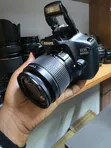 Canon EOS 4000D Kamera ya DSLR na Lens - 1