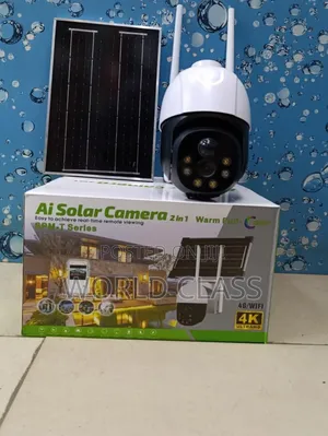 AI 4G Single Lens Solar Camera