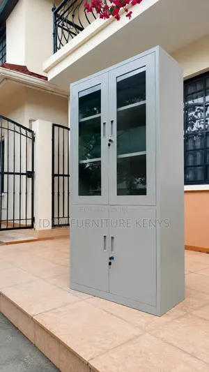 4-Door Metallic Office Cabinet