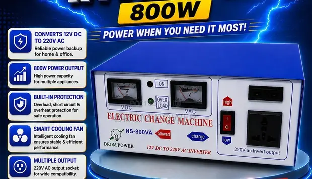 800W Drom Power Modified Sine Wave Inverter - 1