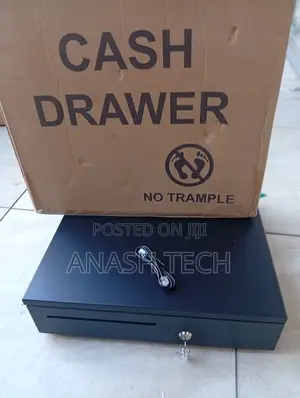 Brand New Automatic POS Cash Drawer with Key Lock