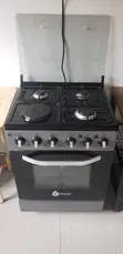 Nunix 60x60 3 Gas + 1 Electric Cooker with Electric Oven - 3