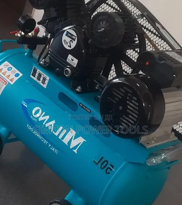 Milano Italia 50L 2HP Electric Air Compressor - 1