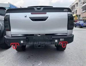 Toyota Hilux Rear Bull Bar / Bumper