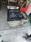 Four Burner Square Commercial Cooker - 4