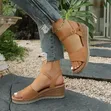 Ladies Wedge Sandals - Multicolor - 2