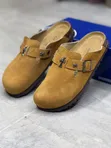 Clowse Suede-Style Birkenstock-Style Clogs - 1