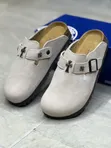Clowse Suede-Style Birkenstock-Style Clogs - 4