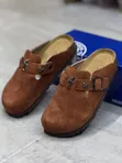 Clowse Suede-Style Birkenstock-Style Clogs - 5