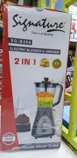 Signature 2-in-1 Electric Blender with Grinder (SG-B206) - 1