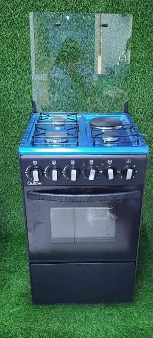 Olelon 50x55cm Standing Cooker (3 Gas + 1 Electric)