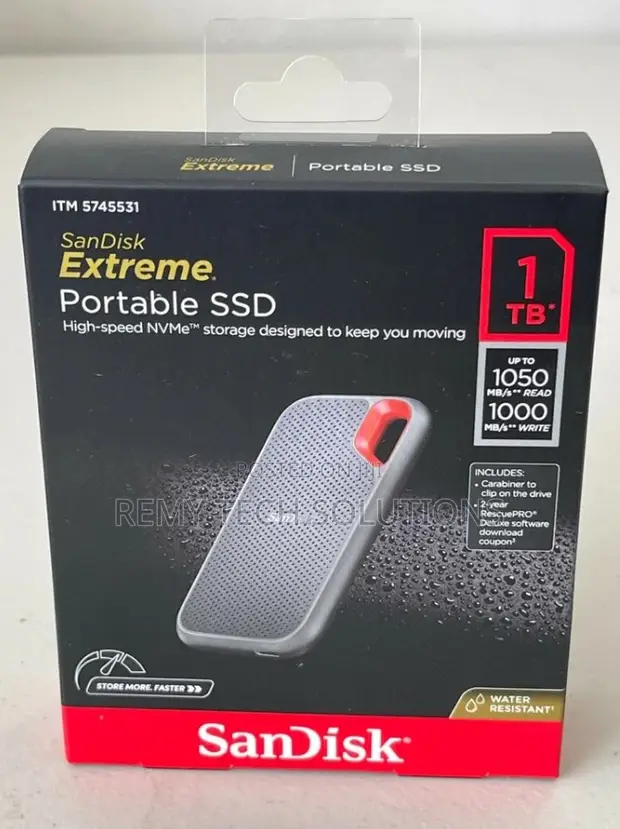 SanDisk E61 1TB Extreme Portable SSD - 1