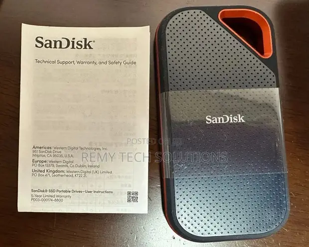 SanDisk Extreme E81 Portable SSD 1TB - 1