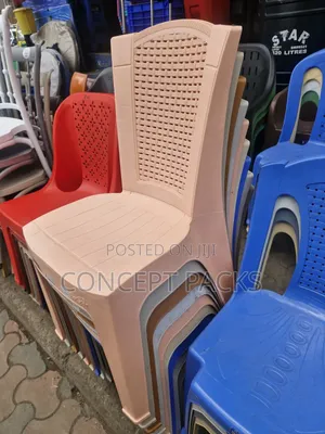 Accent Plastic Armless Chairs