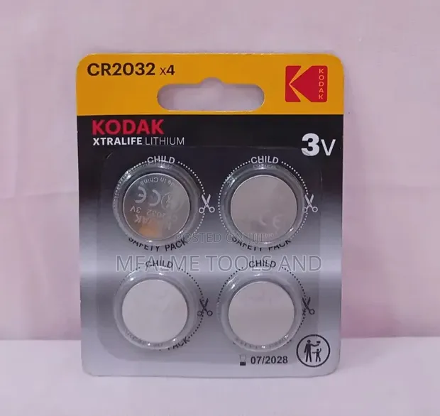 Brand New Kodak Xtralife Lithium 3V Coin Cell Batteries (4-Pack) - 1