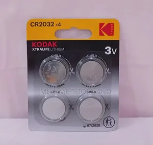 Brand New Kodak Xtralife Lithium 3V Coin Cell Batteries (4-Pack)