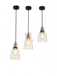 American Classic Pendant Light - Thick Glass Bowl - 1