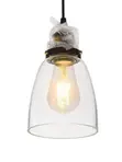 American Classic Pendant Light - Thick Glass Bowl - 2